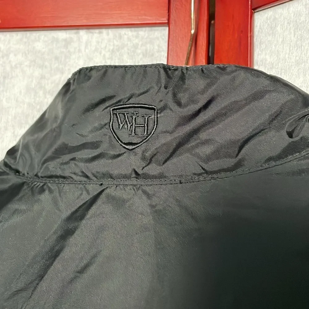 Walter Hagen Men’s Black Windbreaker Lightweight Waterproof Jacket (Size: XL)